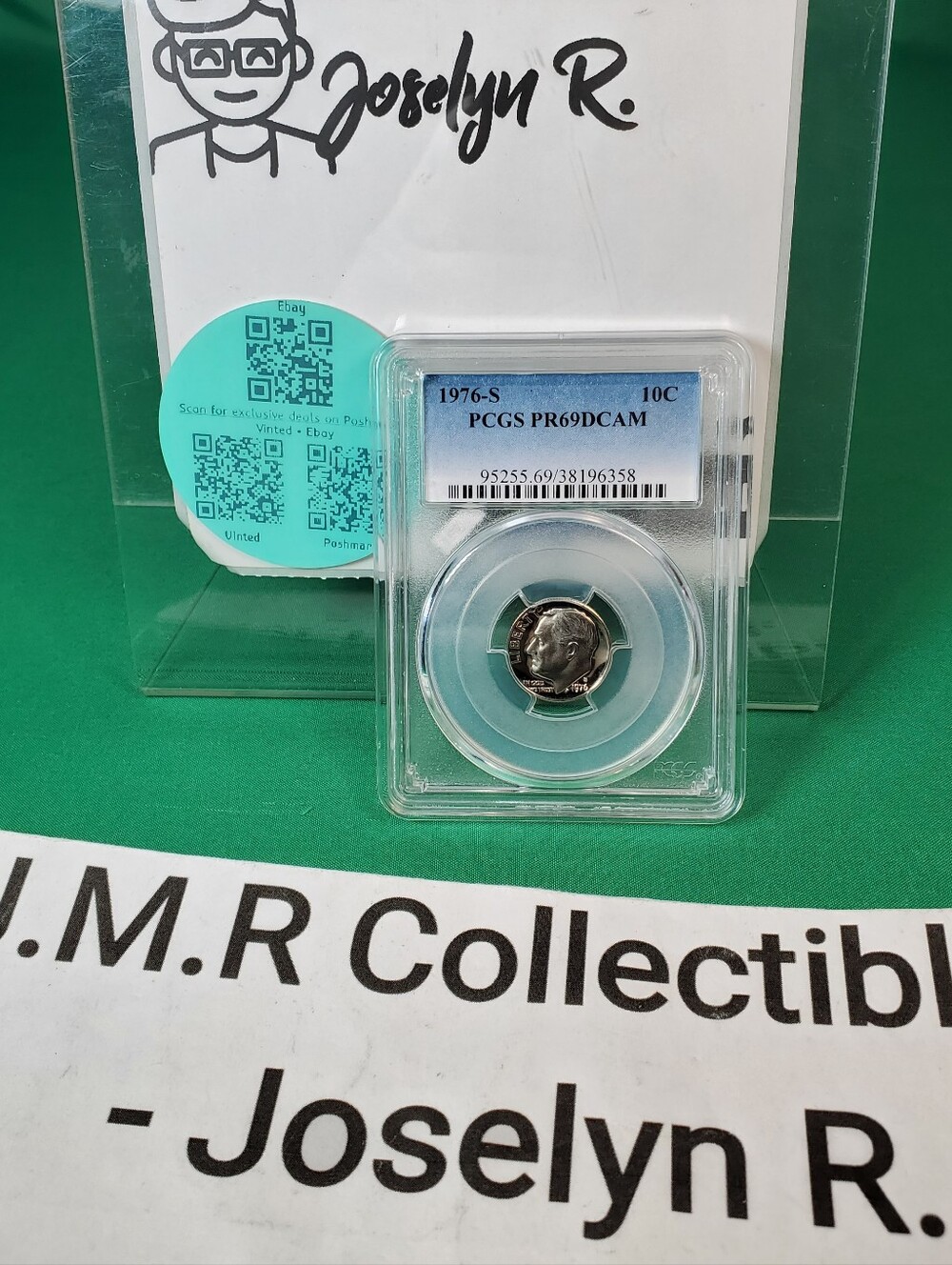 1976 S 10C Roosevelt Dime Proof PCGS PR69 DCAM